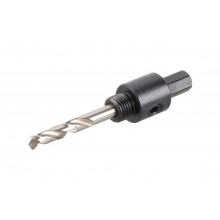 Adaptor cu burghiu si coada pentru carote Bi-Metal 19-30mm