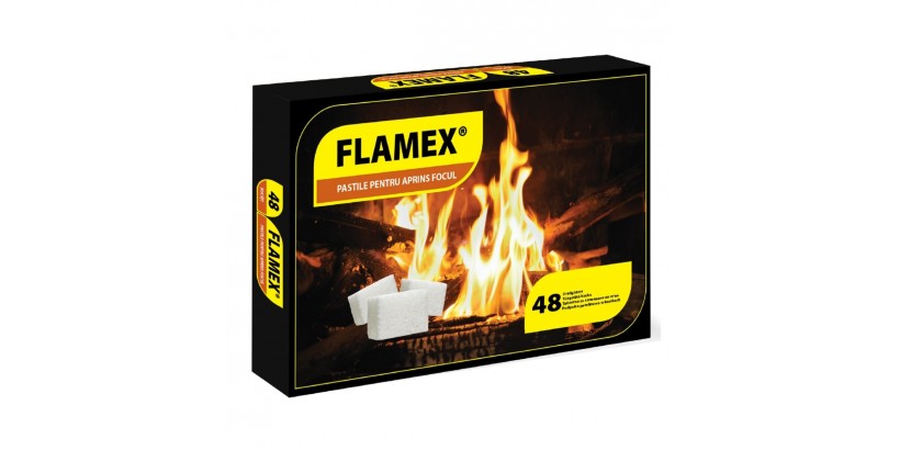 Pastile pentru aprins focul Flamex